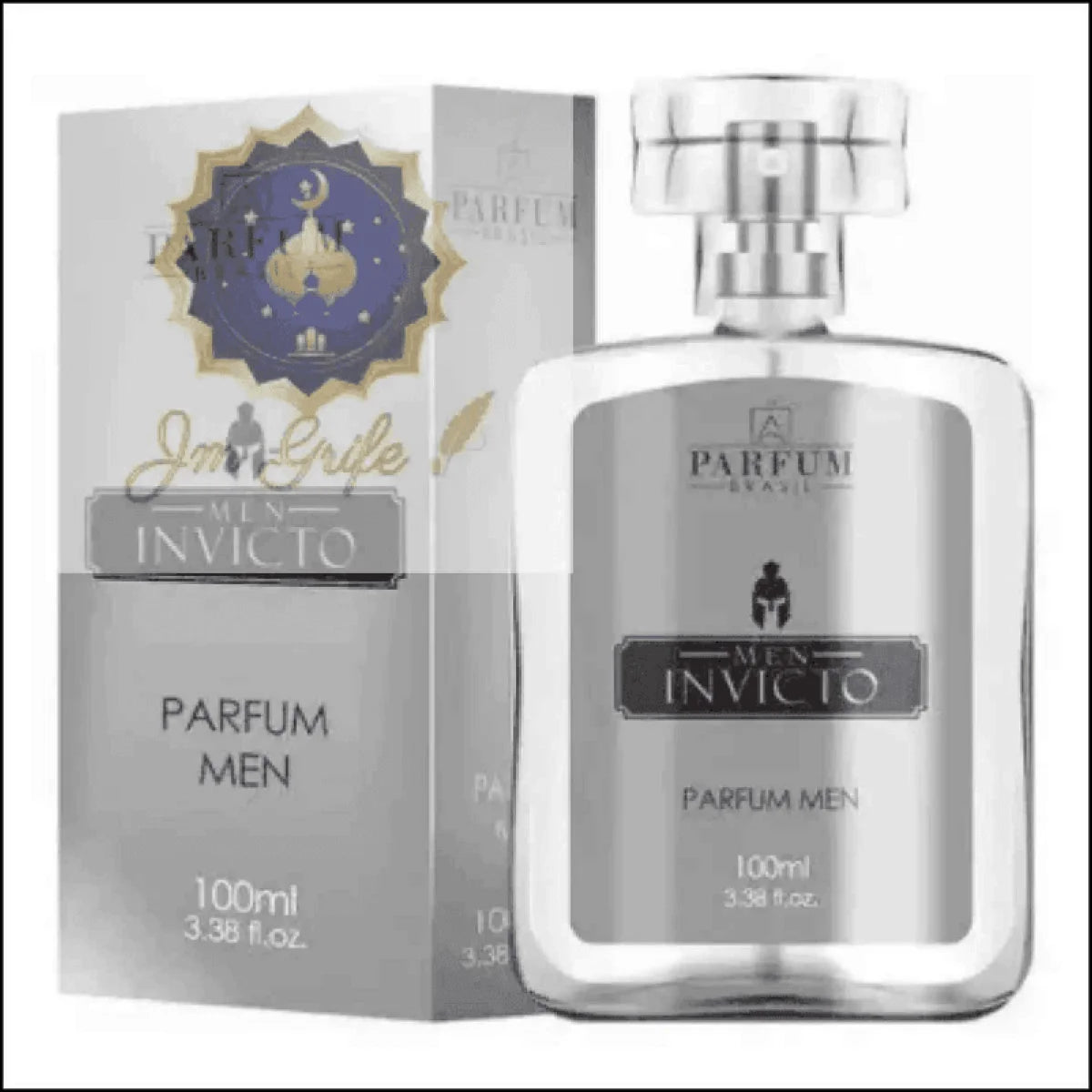 Perfume Masculino Invicto 100ml - Fragrância Marcante de Elegância e Força Masculina - Jm Grife