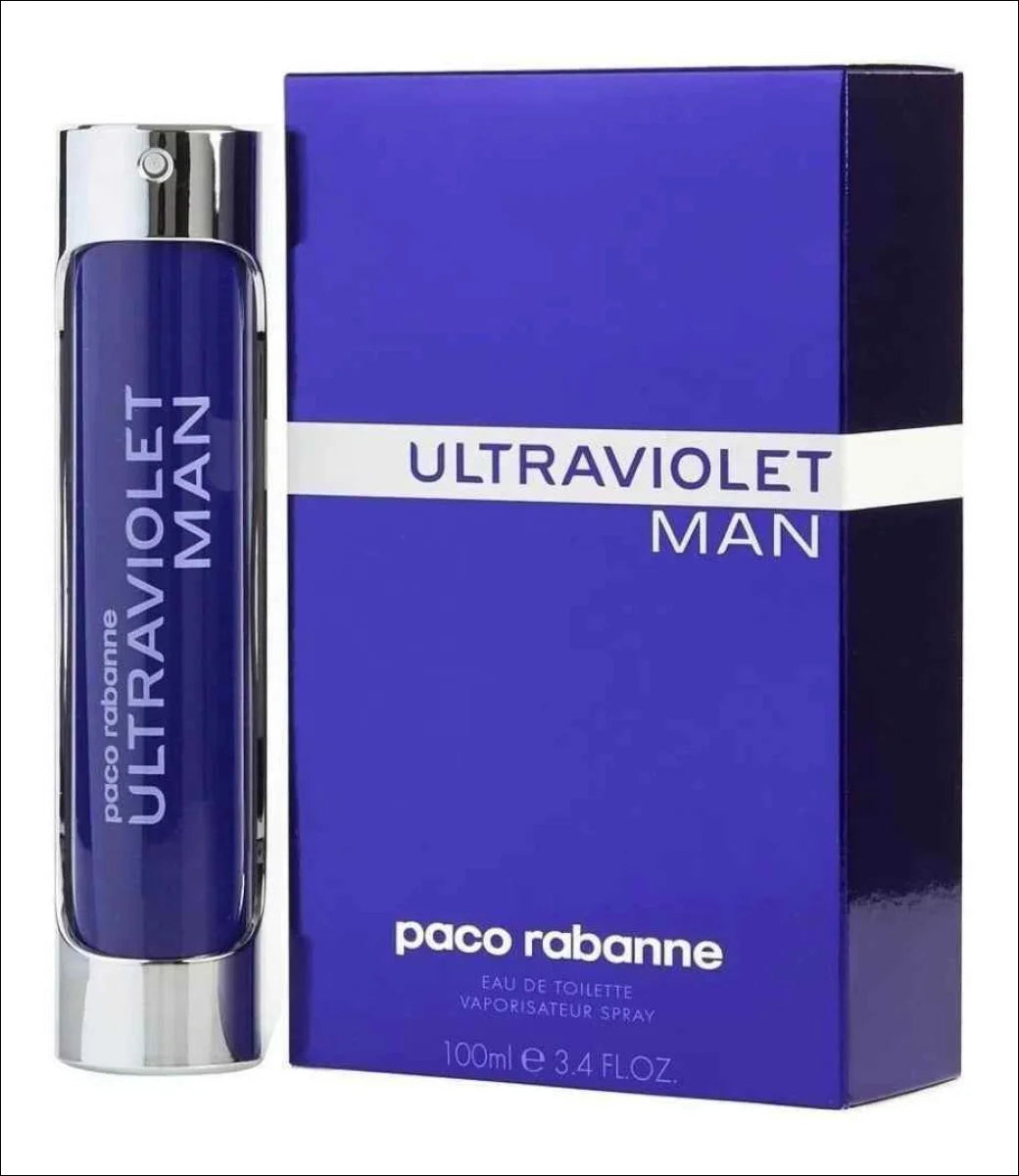Perfume Masculino Paco Rabanne Ultraviolet Man EDT 100 mL - Jm Grife