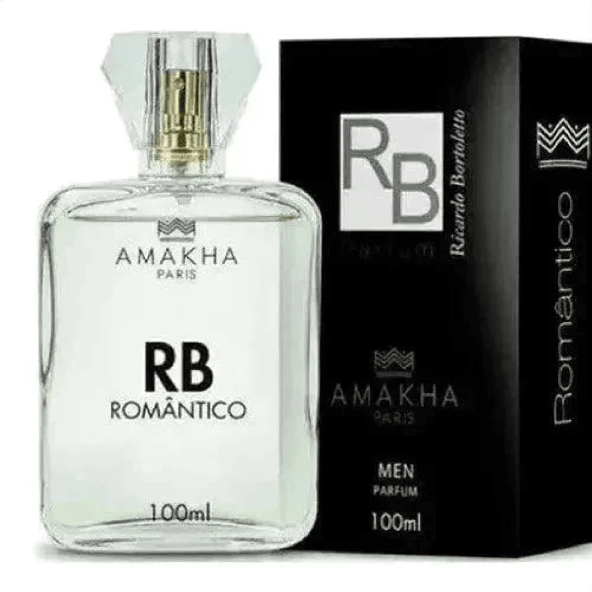 Perfume Masculino RB Amakha Paris 100ml - Fragrância Encantadora para Momentos Inesquecíveis - Jm Grife