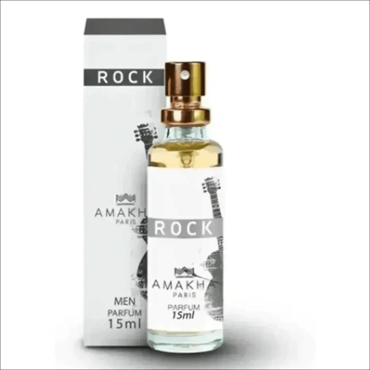 Perfume Masculino Rock Amakha Paris 15ml Para Bolso Bolsa - Jm Grife