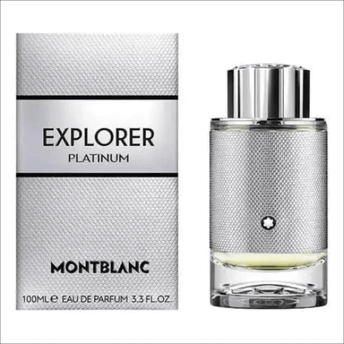Perfume Montblanc Explorer Platinum EDP Frasco Prateado de Fragrância - Jm Grife
