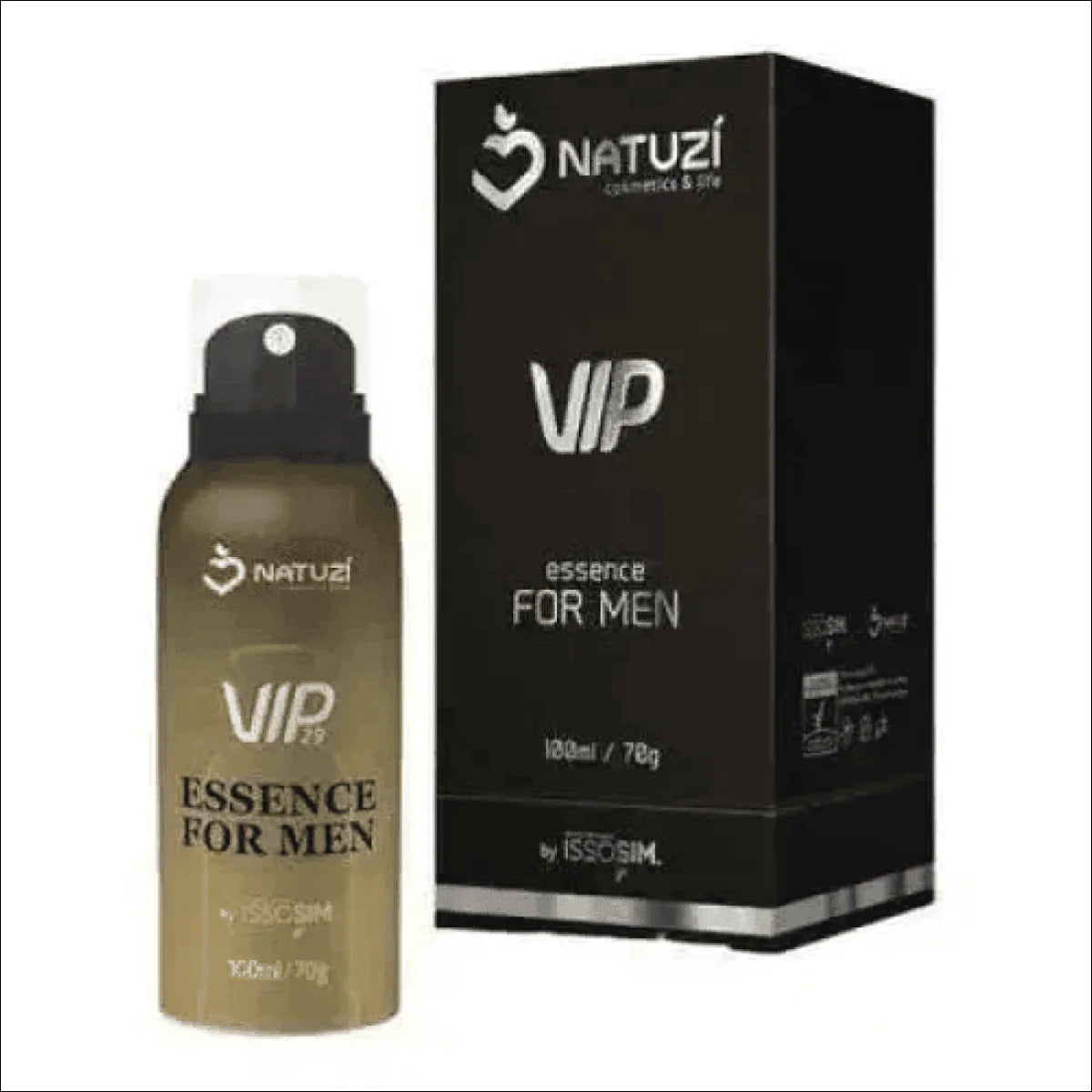 Perfume Natuzí VIP N 29 - Ref Hugo Boss 100ml Aerosol com Frescor e Elegância Duradoura - Jm Grife