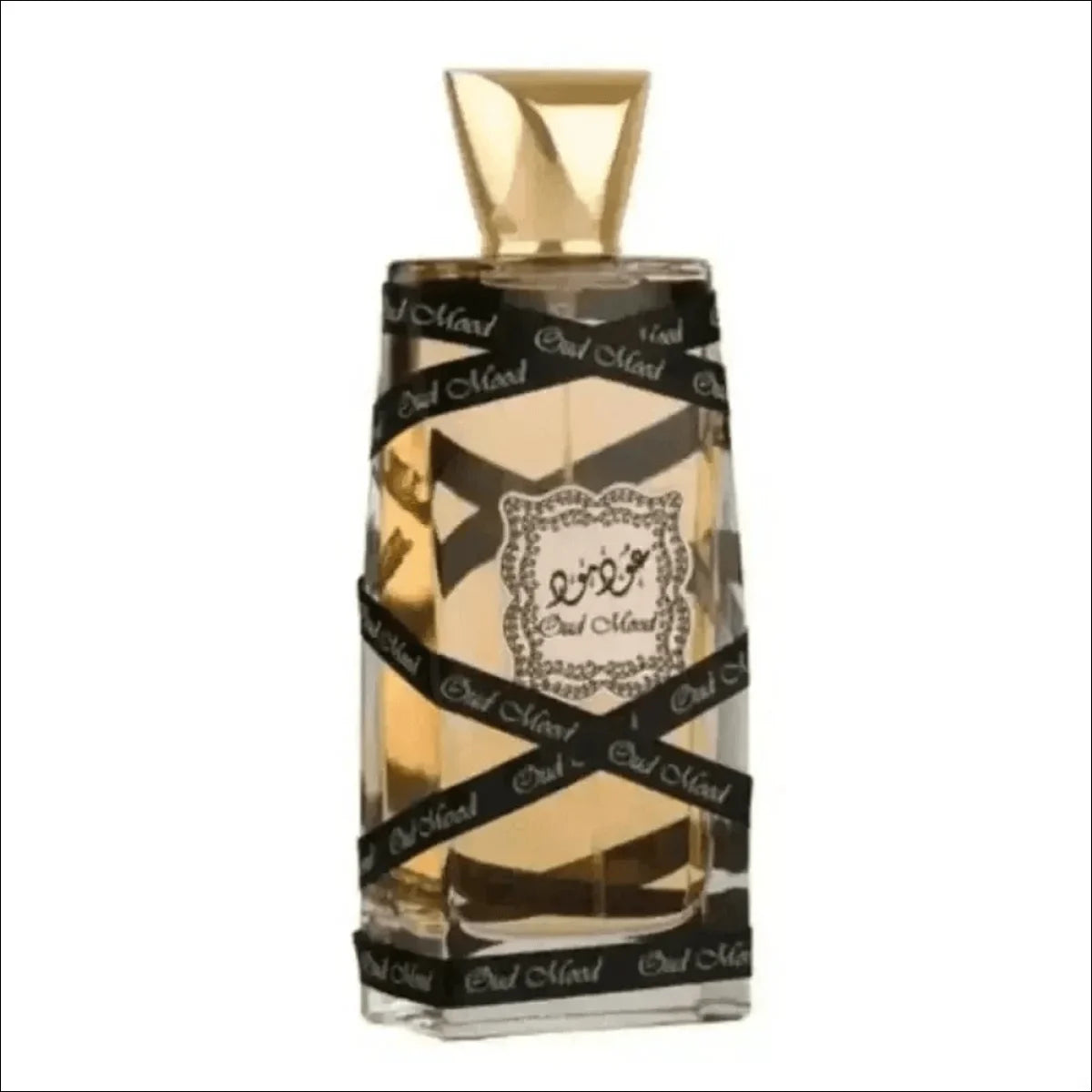 Perfume Oud Mood Latafa 100ml - Lata Dourada Luxuosa com Nota de Oud e Âmbar - Jm Grife