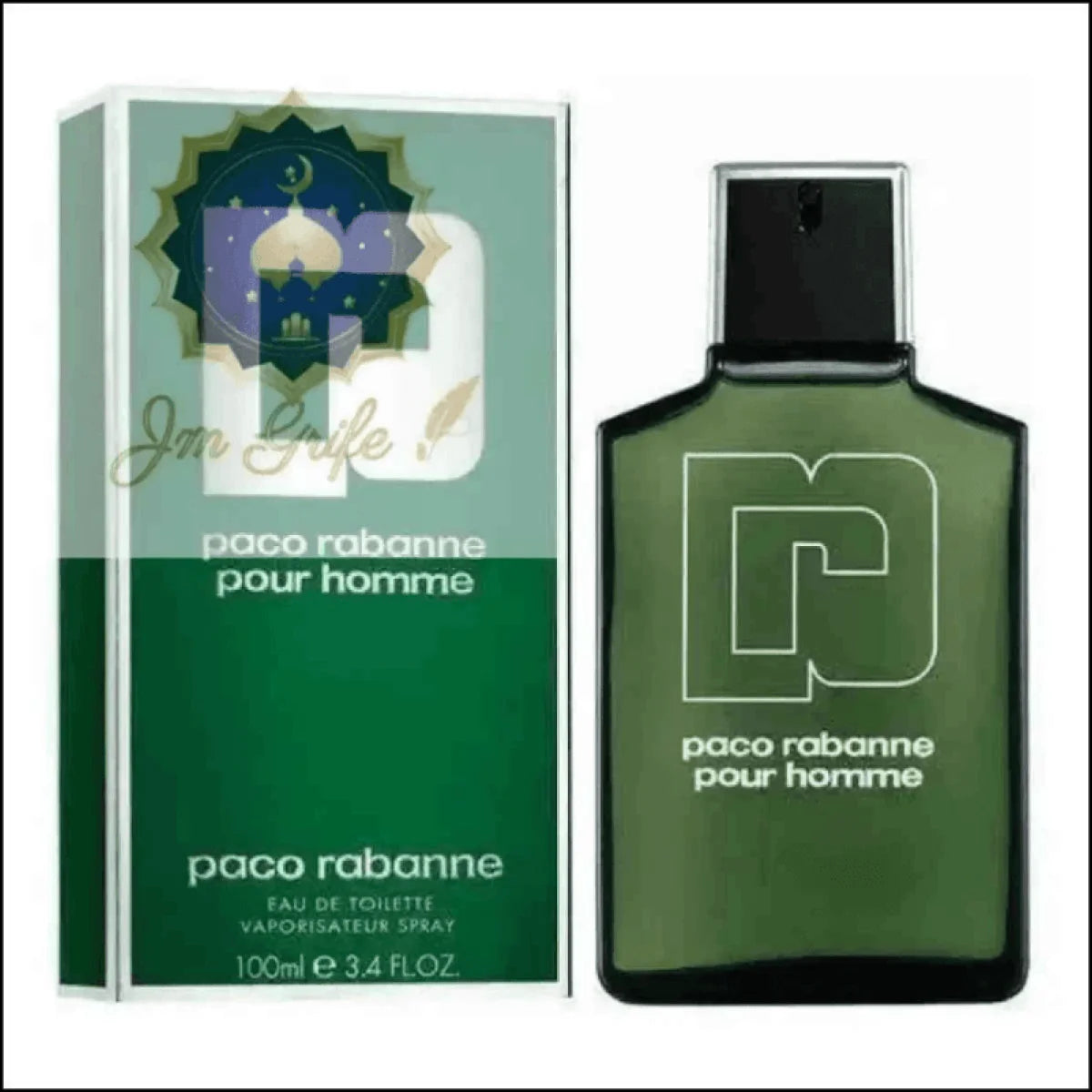 Perfume Paco Rabanne Pour Homme Original - Lacrado - Jm Grife