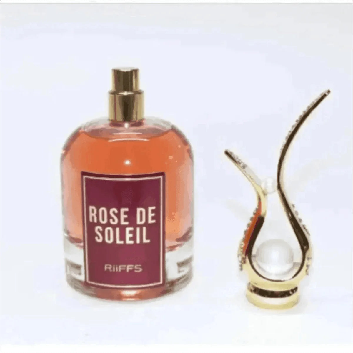 Perfume Rose De Soleil 100ml - Fragrância Floral Gourmet com Notas de Rosa e Frutas Frescas de Luxo - Jm Grife