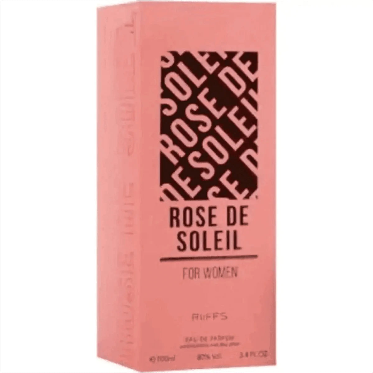 Perfume Rose De Soleil 100ml - Fragrância Floral Gourmet com Notas de Rosa e Frutas Frescas de Luxo - Jm Grife