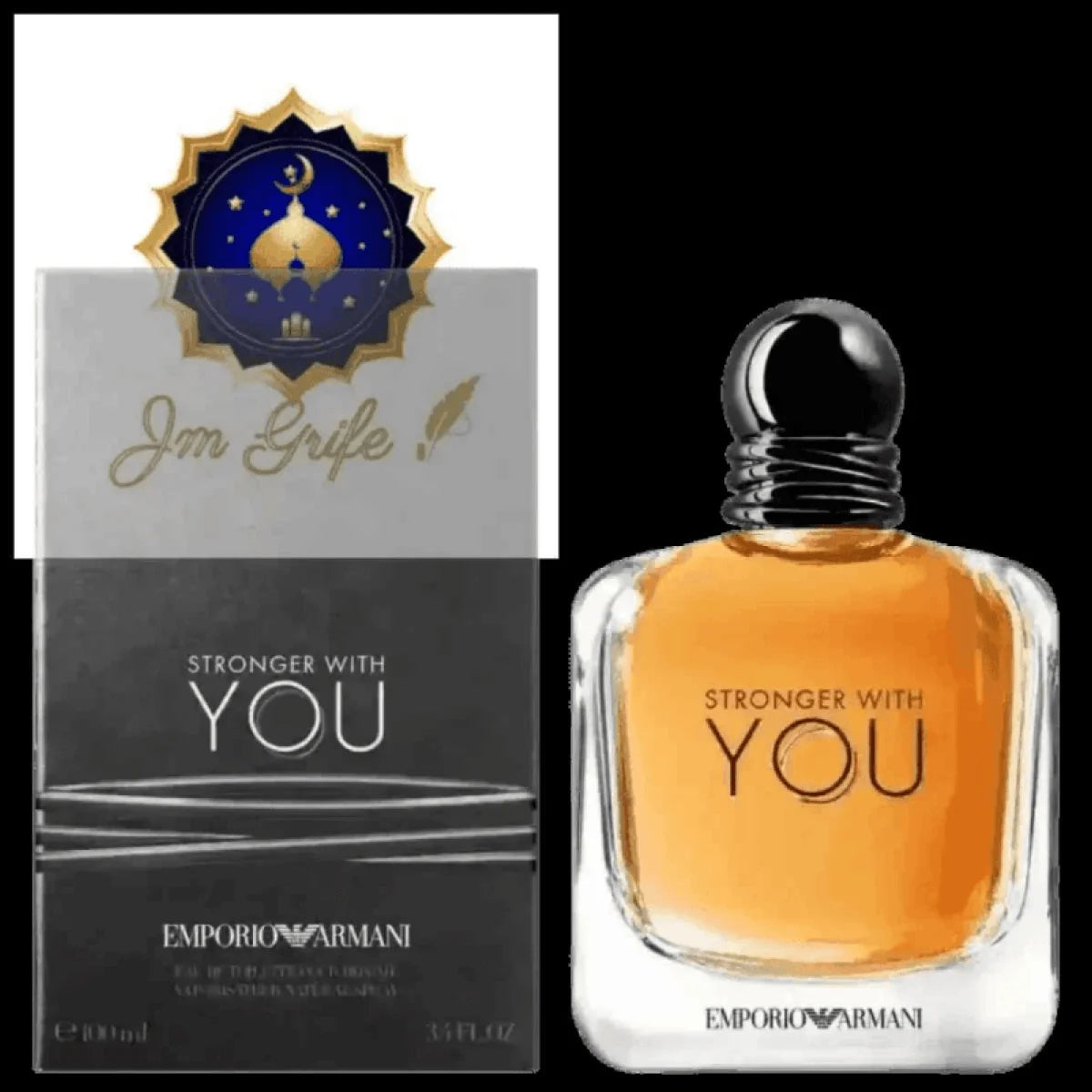 Perfume Stronger With You 100ml - Armani Masculino - Jm Grife