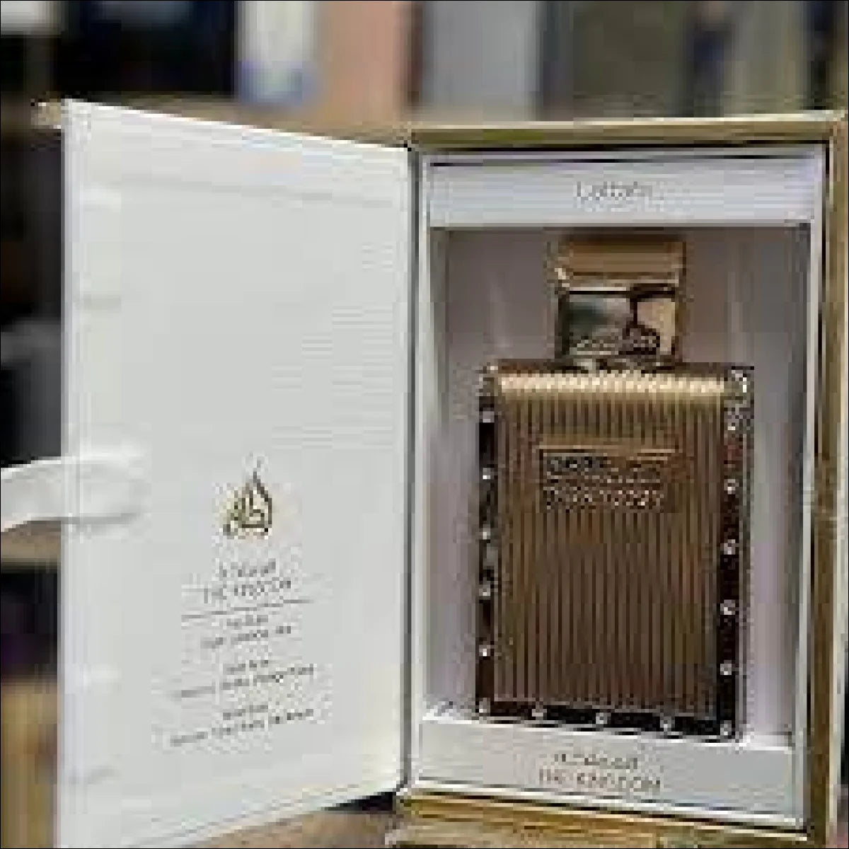 Perfume The Kingdom Masculino Lattafa Eau de Parfum 100ml - Jm Grife