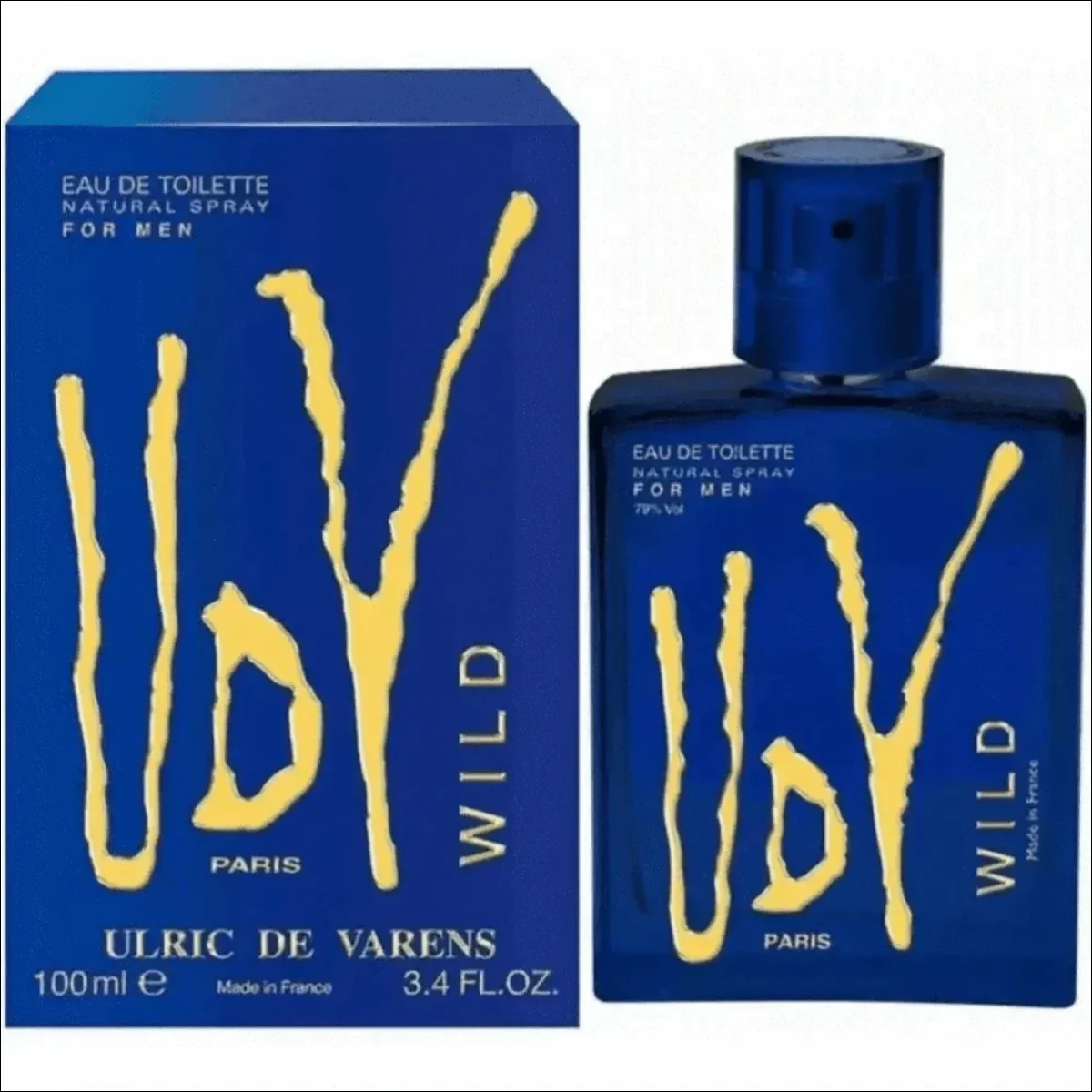 Perfume Udv Wild Para Homens 100ml - Eau de Toilette Refrescante para Dias Quentes - Jm Grife