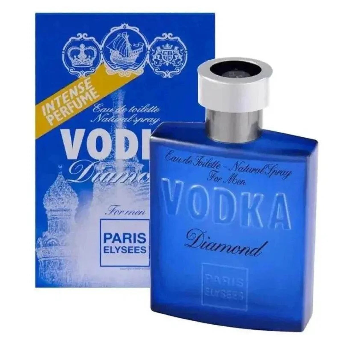 Perfume Vodka Diamond Masculino - Elegância e Presença Marcante - Paris Elysees - Jm Grife