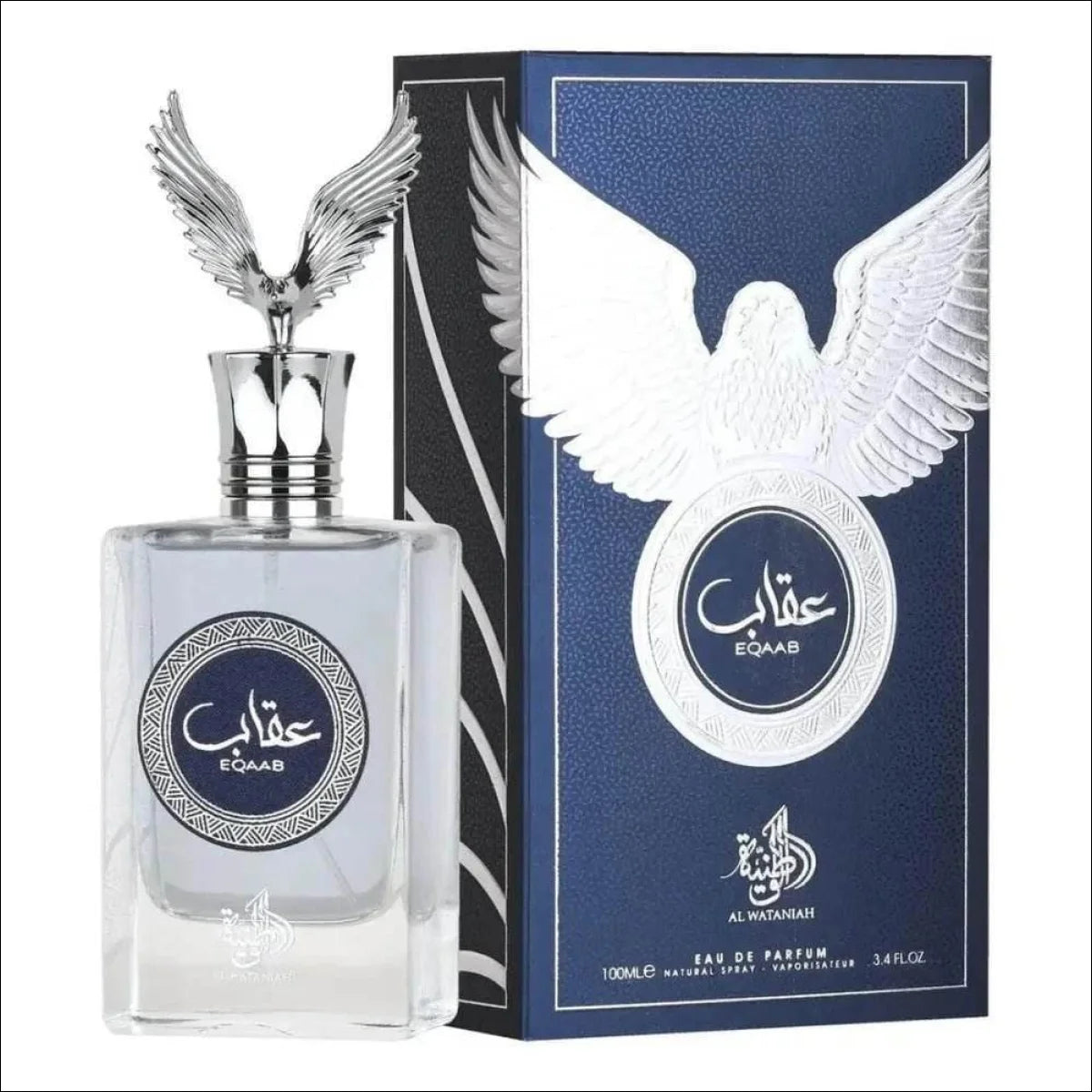 Perfumes Arabe Alta Qualidade Eqaab Edp 100ml Para Masculino - Jm Grife