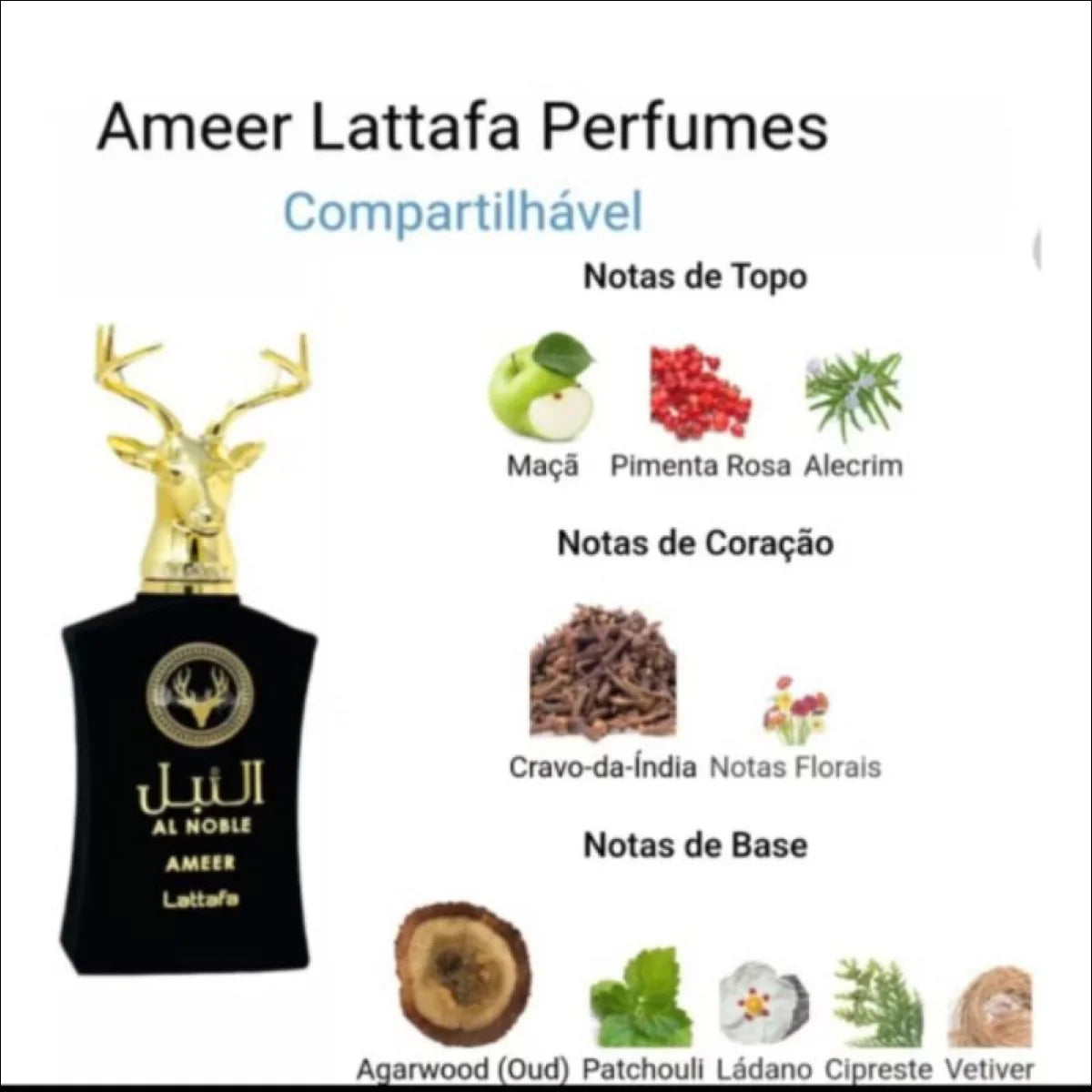 Perfumes árabes zimaya,Afnan,Maison Alhambra lattafa Eau de parfum 100 ml - original lacrado - Jm Grife