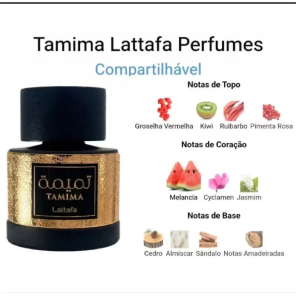 Perfumes árabes zimaya,Afnan,Maison Alhambra lattafa Eau de parfum 100 ml - original lacrado - Jm Grife