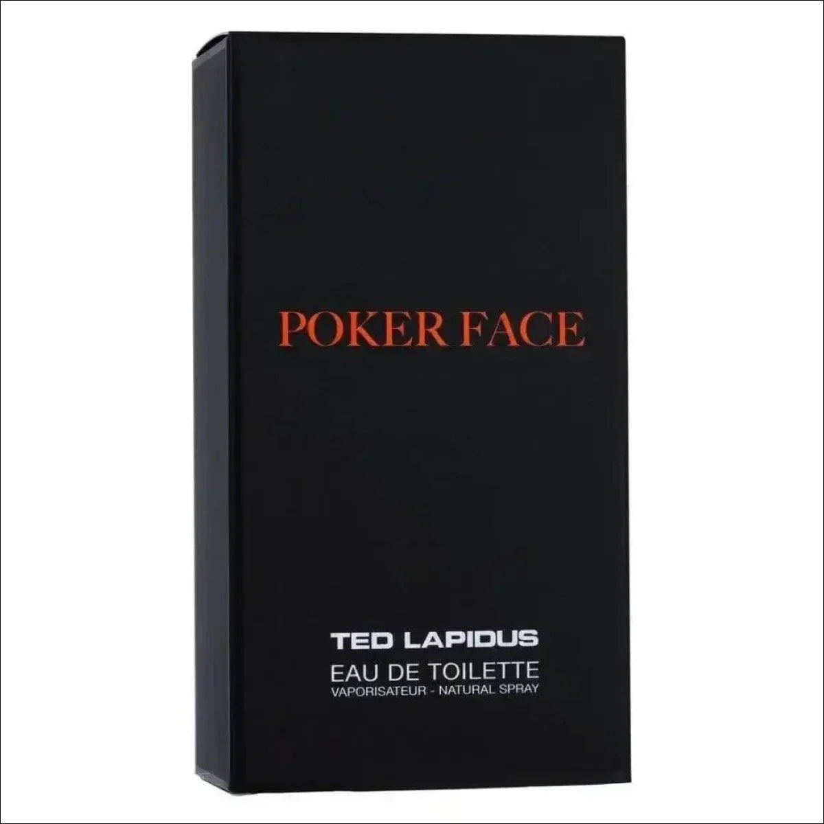 Poker Face Ted Lapidus Edt - Perfume Masculino 30ml Blz - Jm Grife