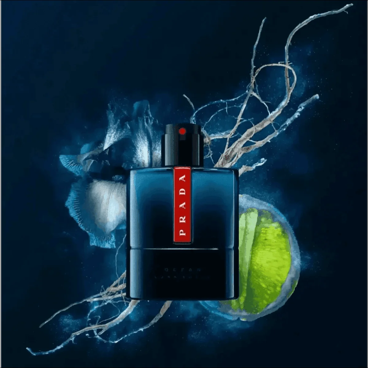 Prada Luna Rossa Ocean 100 ML - Eau de Toilette Masculino Fresca e Sofisticada - Jm Grife