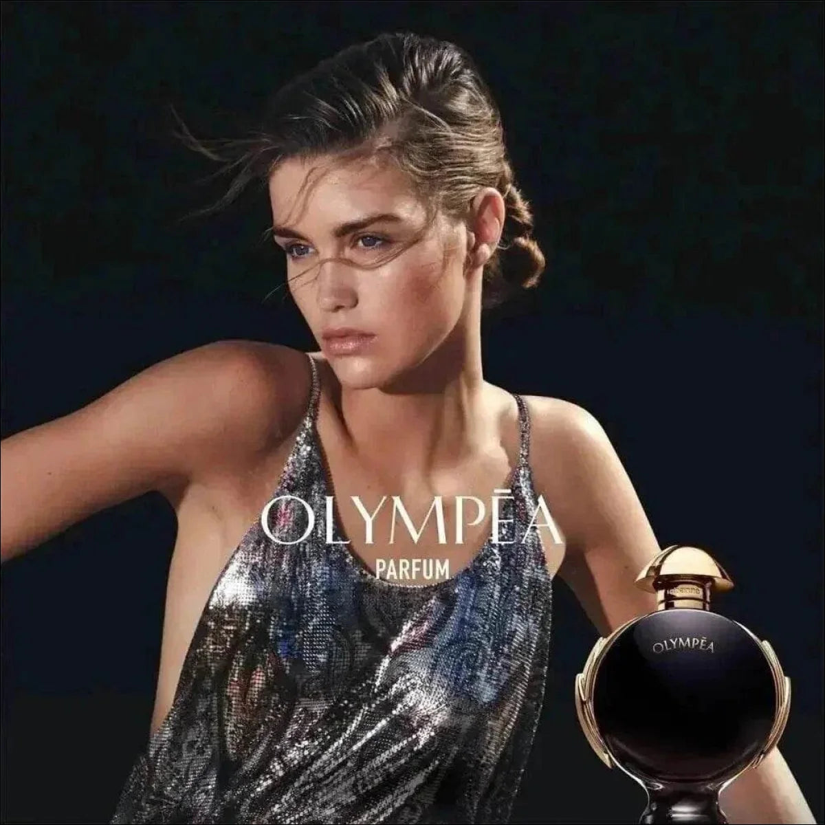 Rabanne Olympéa Parfum 30ml - Fragrância Floral Verde Âmbar para Mulheres, Elegância e Mistério - Jm Grife