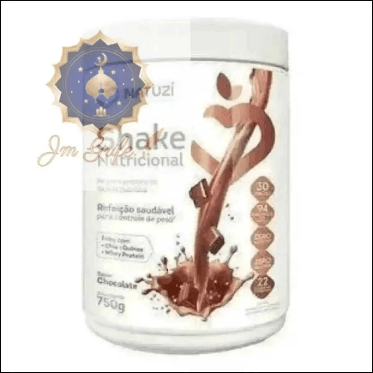 Shake Natuzí Chocotale: Nutrição Rica em Proteínas e Sabor Intenso de Chocolate - Jm Grife
