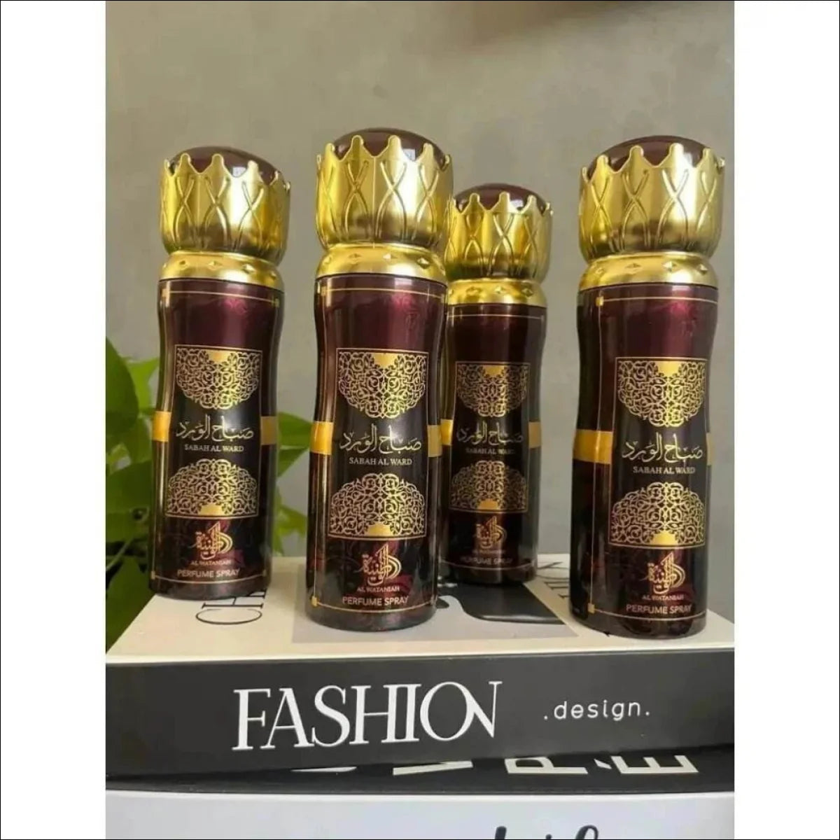 Spray Aerossol Sabah Al Ward Al Wataniah em 200 Ml Lançamento - Jm Grife