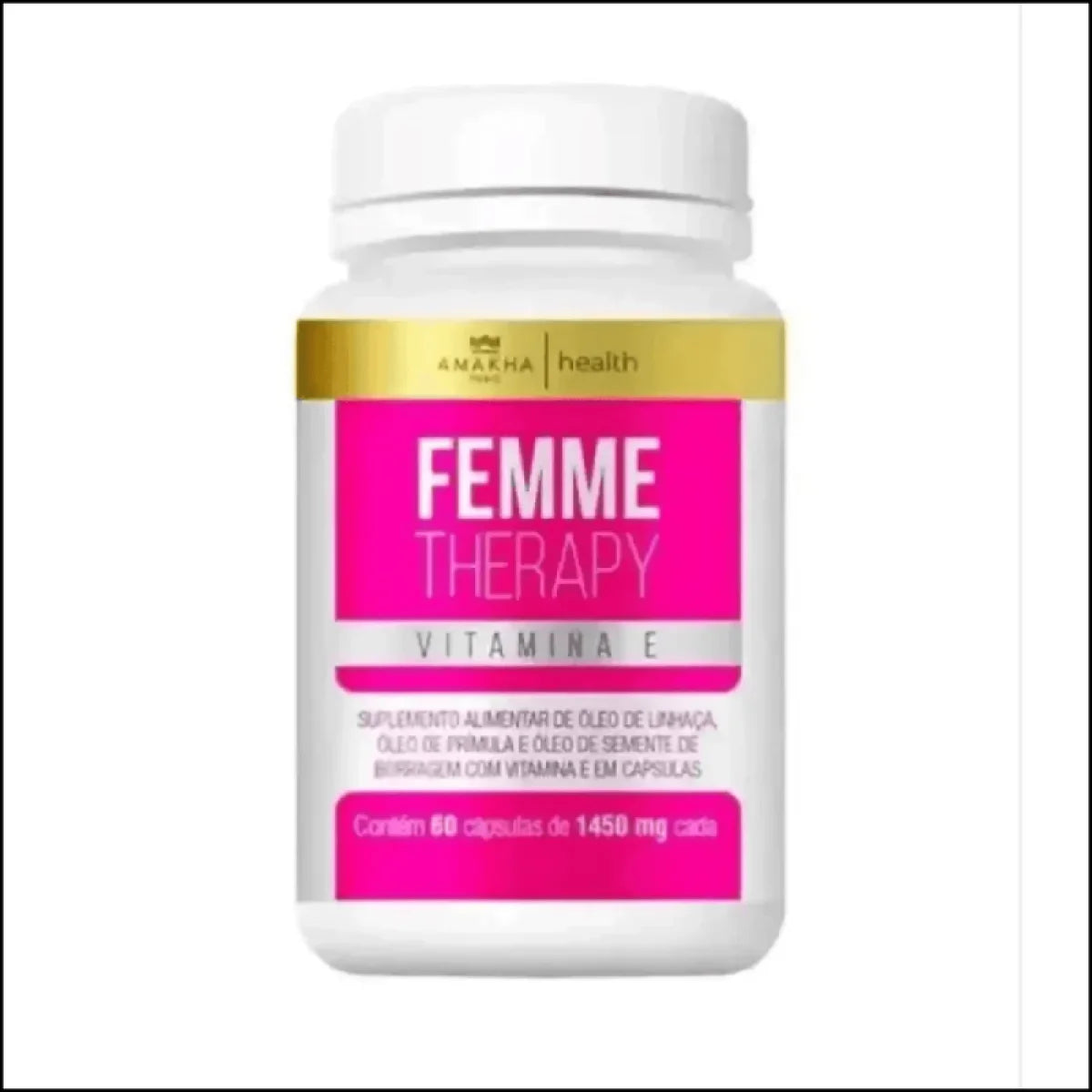 Femme Therapy: Suplemento Natural para Equilíbrio Hormonal com Colágeno e Ômega 3 para Beleza Feminina - Jm Grife