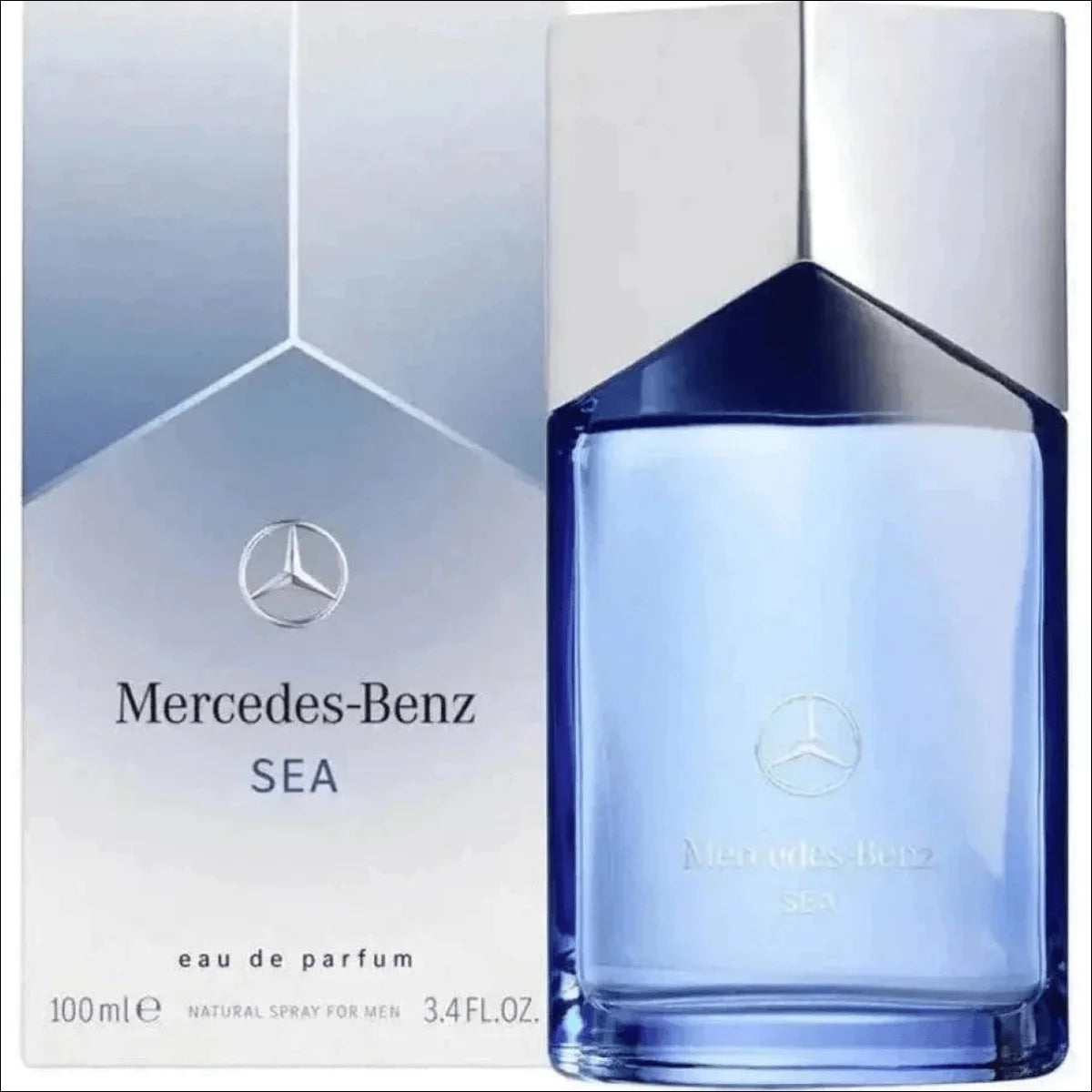 Trilogy Mercedes-benz Sea Edp 100ml Para Masculino Recarregável - Jm Grife