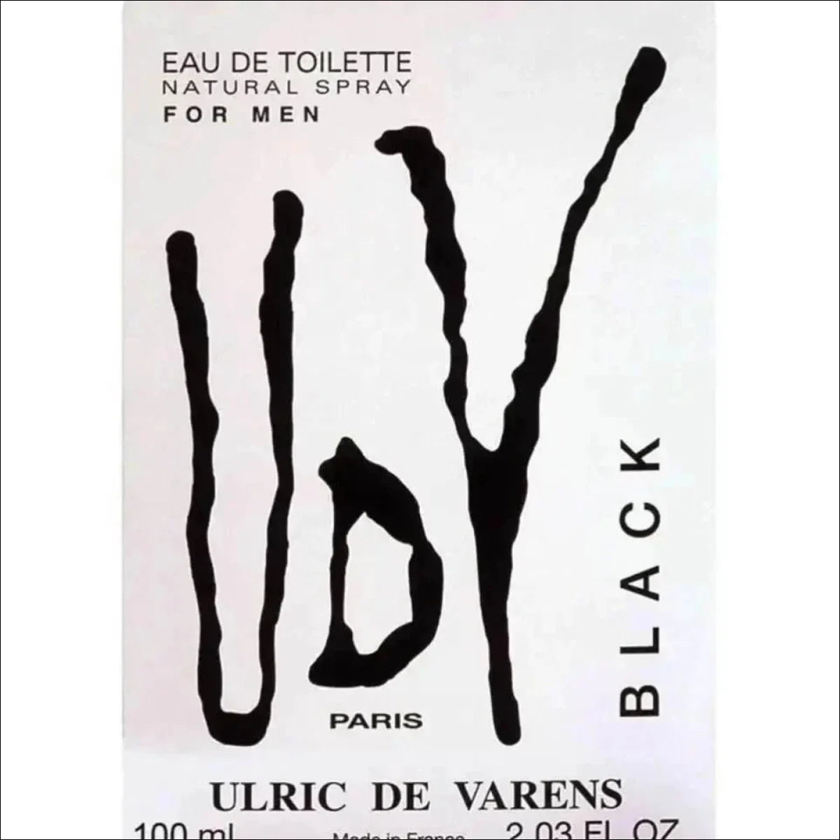 Udv Black Ulric De Varens Edt - Perfume Masculino 100ml Blz - Jm Grife