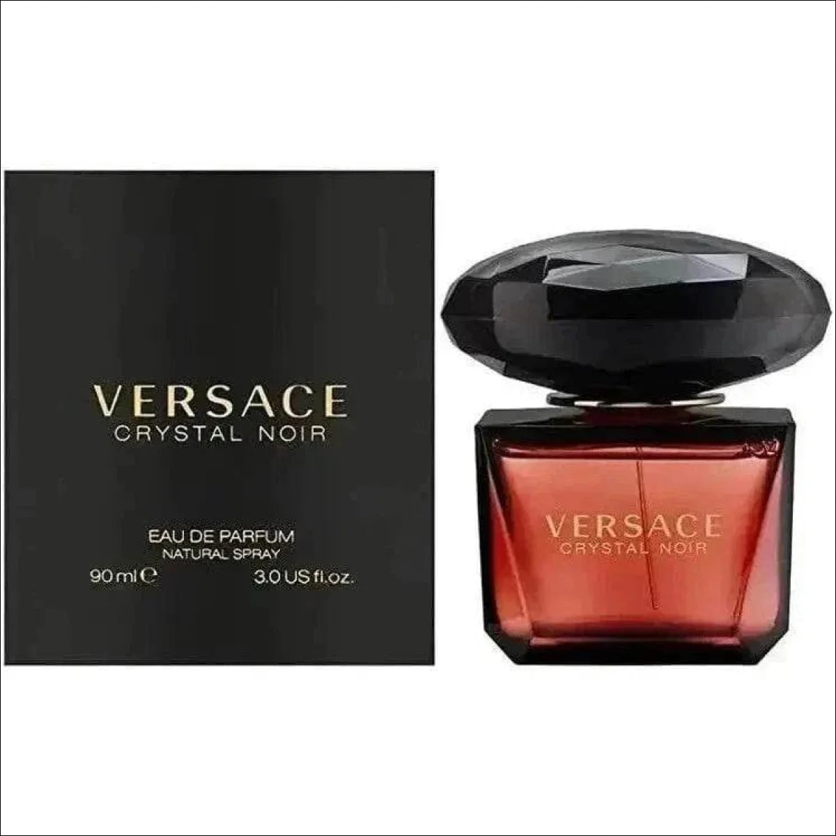 VERSACE CRYSTAL NOIR EAU DE PARFUM 90ML - Sem embalagem - Jm Grife