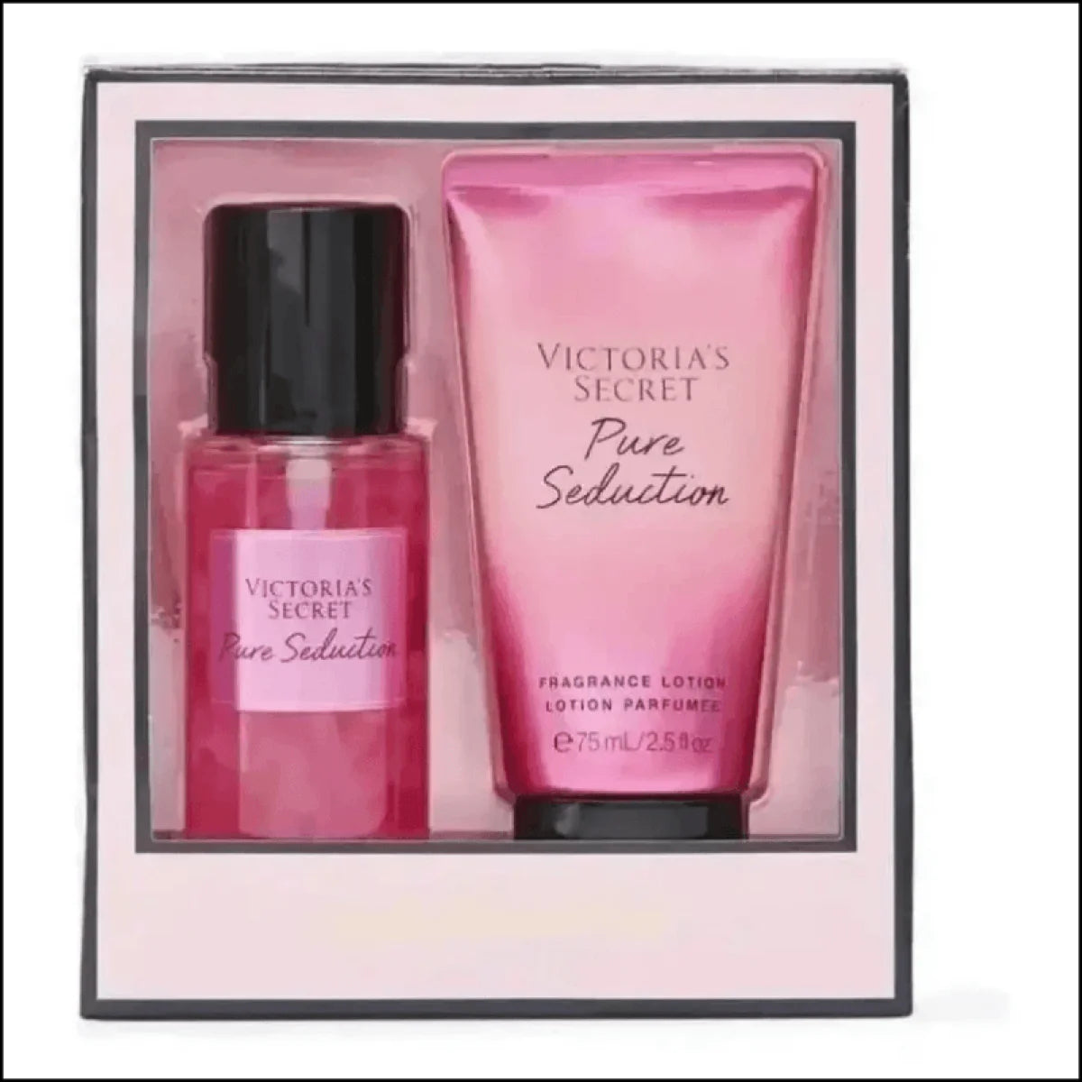 Victoria's Secret Set Victoria's Secret Pure Seduction Gift Lady Body Mist e cremes 75 ml para mulheres - Jm Grife
