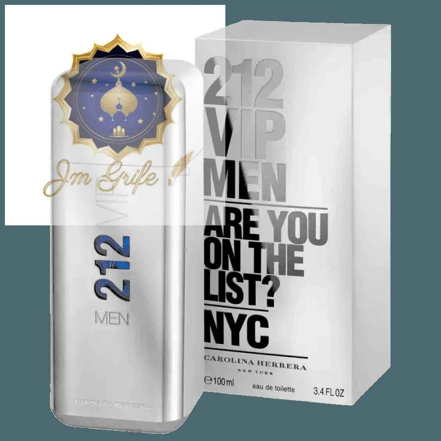 212 VIP Men Carolina Herrera - Perfume Amadeirado e Cítrico para Homens Elegantes - Jm Grife - baunilha e sândalo,Eau De Toilette 212 Sexy Men,notas de bergamota,optimized,perfume masculino - Jm Grife - 212 VIP Men Carolina Herrera - Perfume Amadeirado e Cítrico para Homens Elegantes