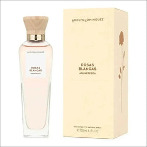 Adolfo Dominguez Agua Fresca De Rosas Blancas 120ml EDT Para Mulheres - Perfume Floral Elegante - Jm Grife - issues - Jm Grife - Adolfo Dominguez Agua Fresca De Rosas Blancas 120ml EDT Para Mulheres - Perfume Floral Elegante