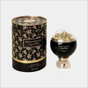 Afnan Souvenir Desert Rose 100ml - Perfume Feminino Floral com Notas Frutadas e Almiscaradas - Jm Grife - afnan,desert,issues,perfume,rose,souvenir - Jm Grife - Afnan Souvenir Desert Rose 100ml - Perfume Feminino Floral com Notas Frutadas e Almiscaradas
