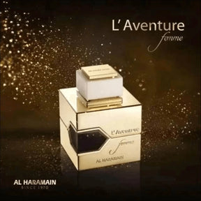 Al Haramain L'Aventure Femme Eau de Parfum 100ml - Fragrância Marcante e Elegante para Mulheres - Jm Grife - 100ml,aventure,feminino,femme,haramain,issues,ncia,notas,para,perfumaria,perfume - Jm Grife - Al Haramain L'Aventure Femme Eau de Parfum 100ml - Fragrância Marcante e Elegante para Mulheres