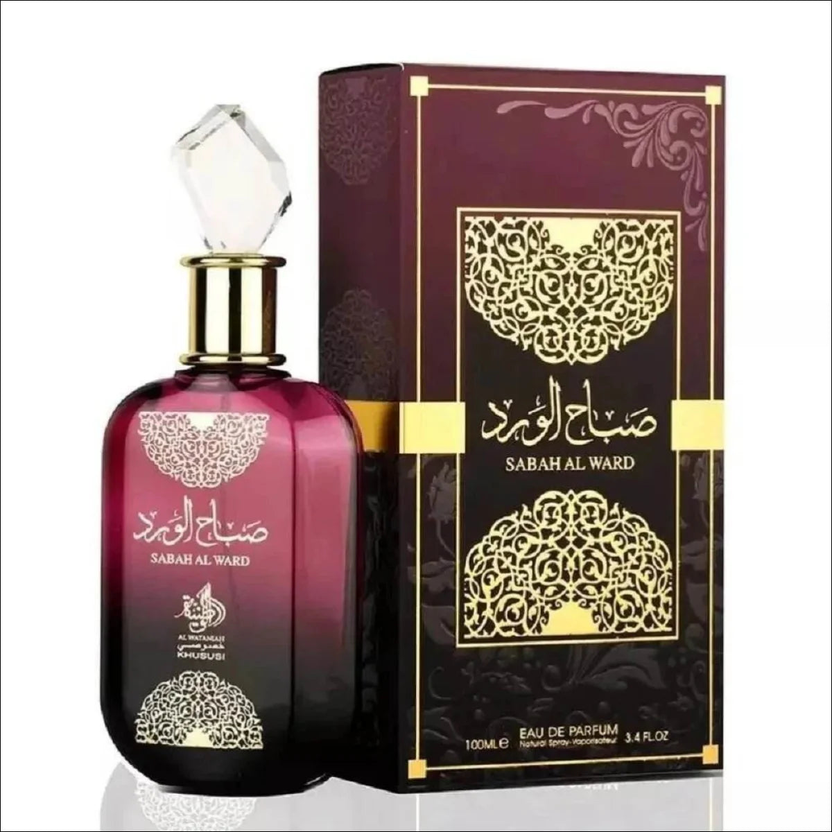 Al Wataniah Sabah Al Ward Perfume Feminino Eau de Parfum - Jm Grife - coberta,feminino,fragr,issues,matinal,mist,ncia,notas,orvalho,parfum,perfume,rosa,sabah,todo,ward,wataniah - Jm Grife - Al Wataniah Sabah Al Ward Perfume Feminino Eau de Parfum