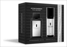 Antonio Banderas Secret Edt 100ml + Desodorante Spray 150ml - Jm Grife - issues - Jm Grife - Antonio Banderas Secret Edt 100ml + Desodorante Spray 150ml