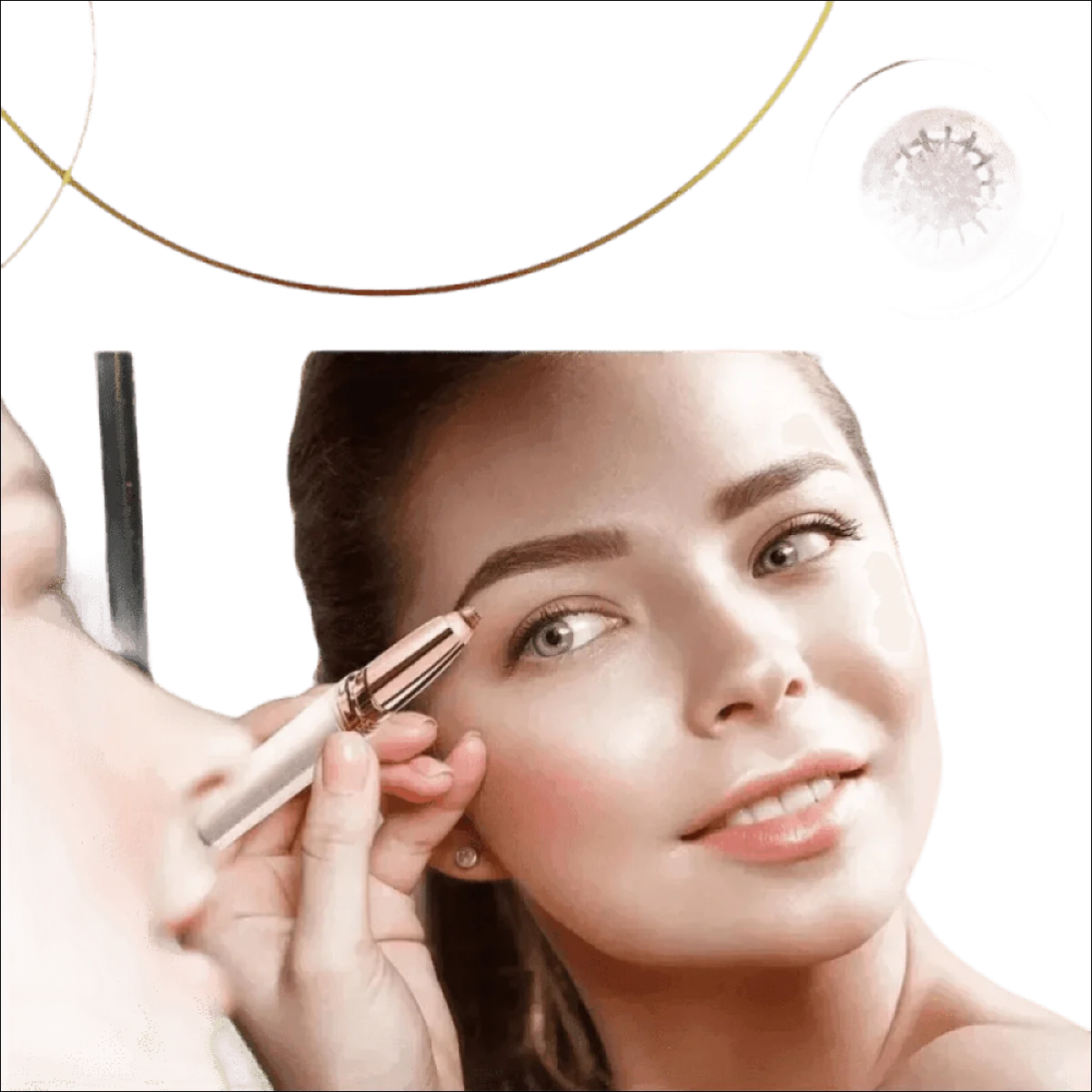 Aparador Elétrico Para Sobrancelhas - Mini Depilador Portátil Sem Irritação e Precisão Ideal - Jm Grife - aparador de sobrancelhas,depilação sem irritação,improvements,mini depilador portátil,precisão na depilação - Jm Grife - Aparador Elétrico Para Sobrancelhas - Mini Depilador Portátil Sem Irritação e Precisão Ideal