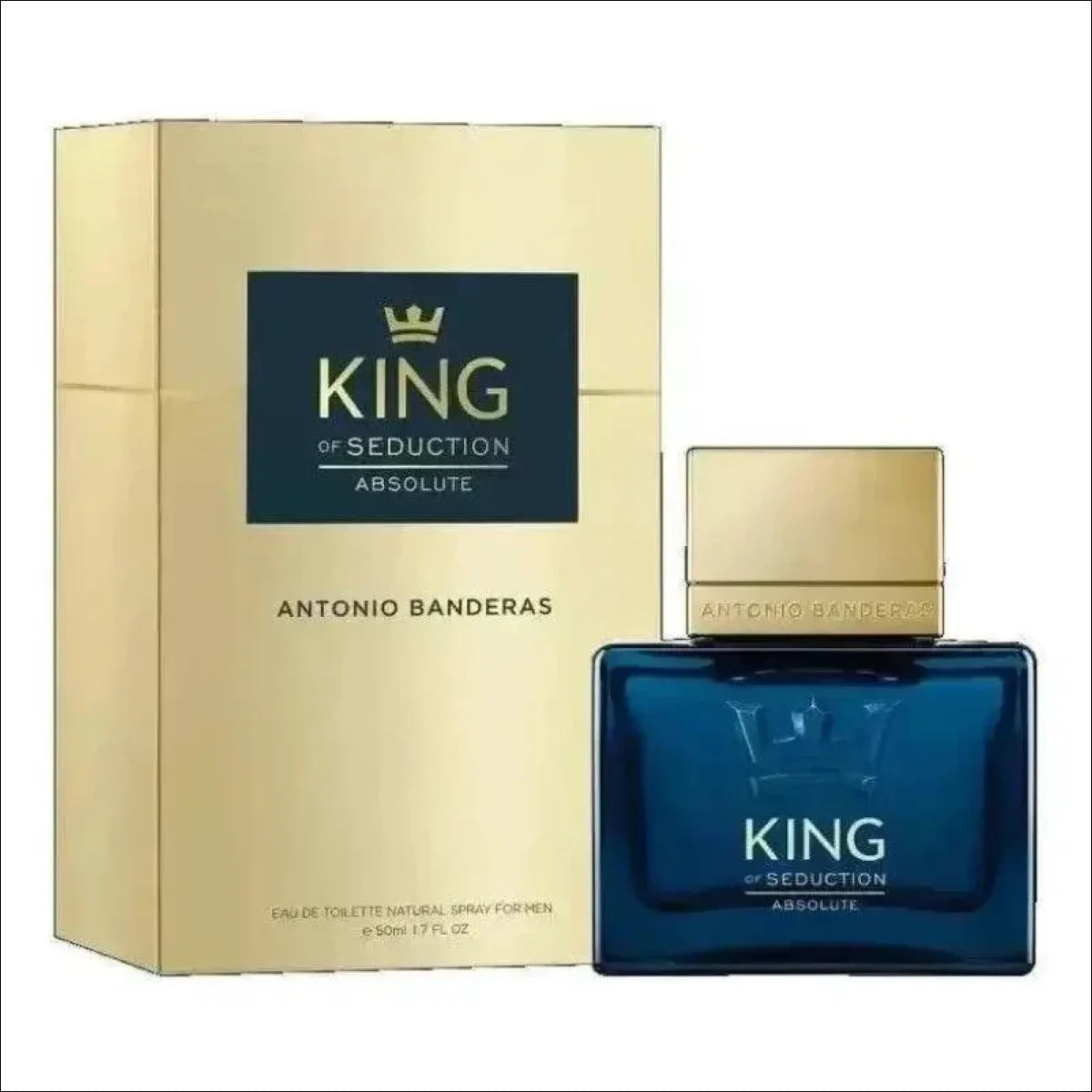 Banderas King of Seduction Absolute EDT 50ml para masculino - Jm Grife - issues - Jm Grife - Banderas King of Seduction Absolute EDT 50ml para masculino