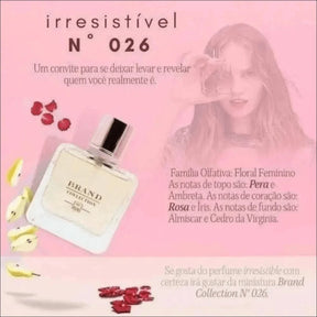 BRAND COLLECTION 026 - INSPIRAÇÃO IRRESISTIBLE - 25ML - Jm Grife - issues - Jm Grife - BRAND COLLECTION 026 - INSPIRAÇÃO IRRESISTIBLE - 25ML
