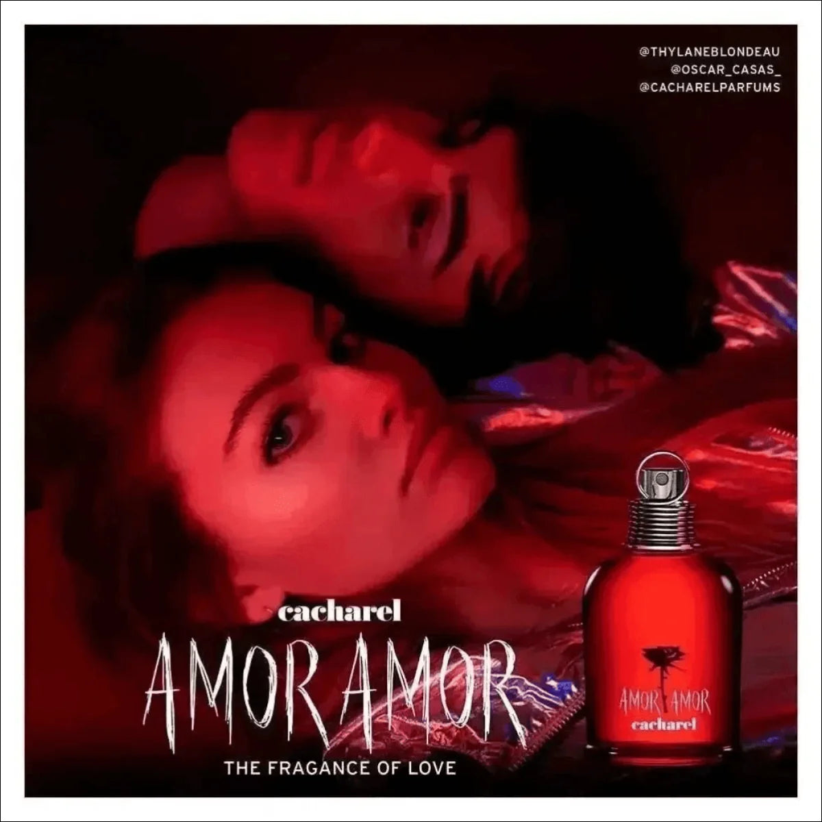 Cacharel Amor Amor 30ml - Perfume Vermelho com Notas Florais e Frutadas, Fragrância Sensual - Jm Grife
