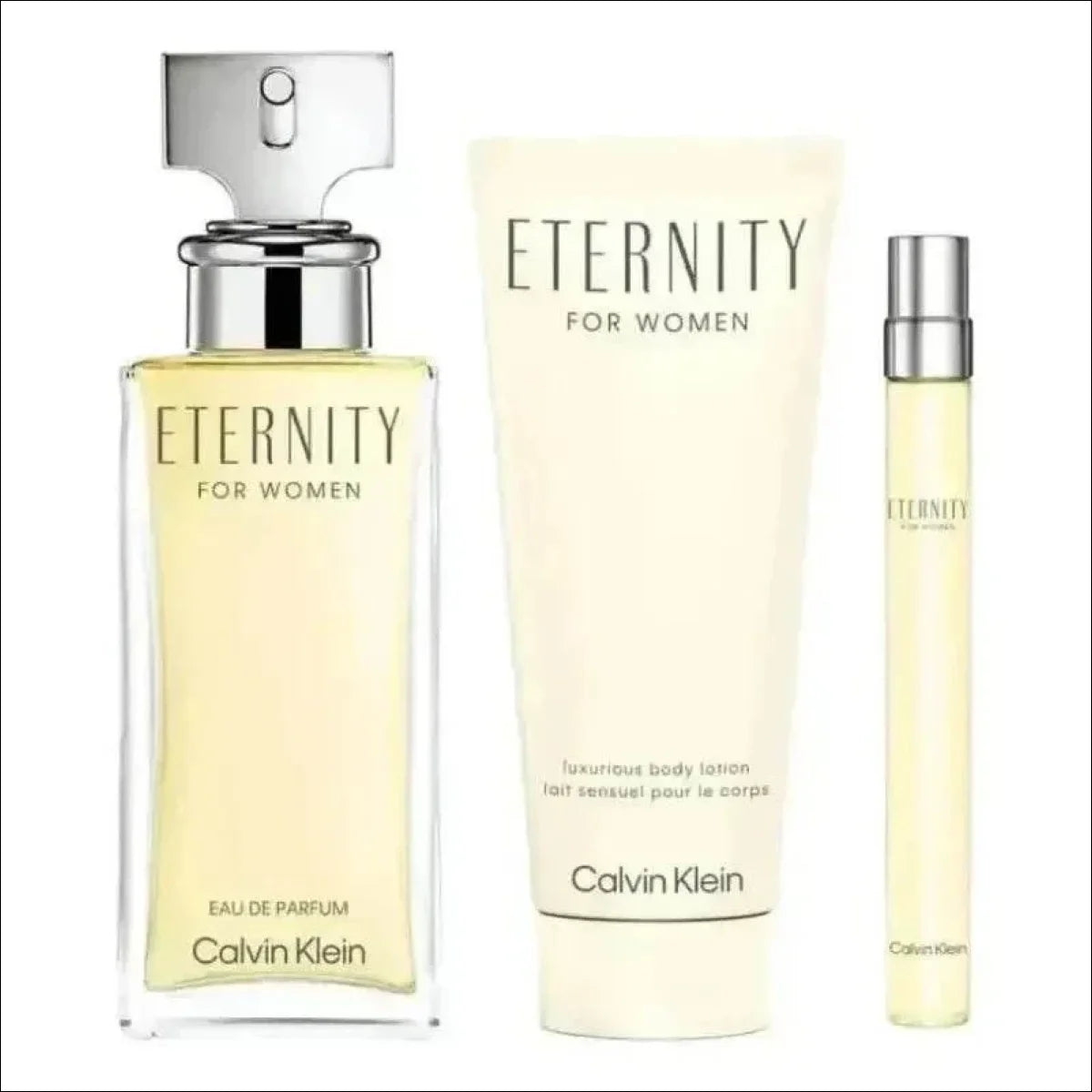 Clavin Klein Ck Eternity Edp Feminino (3 Produtos) - Jm Grife - eternity,feminino,issues,klein,para,perfume - Jm Grife - Clavin Klein Ck Eternity Edp Feminino (3 Produtos)