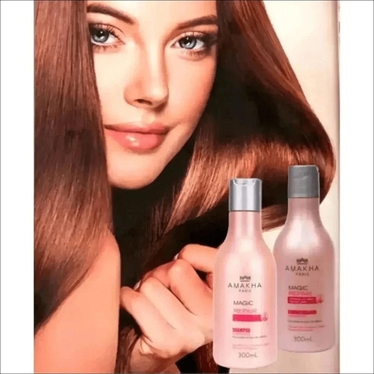 Condicionador Magic Repair 300ml - Kit Amakha Paris para Cabelos - Jm Grife - 300ml,amakha,brilho,cabelos,condicionador,desembara,fios,hidratante,issues,magic,para,paris,repair,shampoo,tipos,todos - Jm Grife - Condicionador Magic Repair 300ml - Kit Amakha Paris para Cabelos