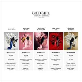 Conjunto de Perfumes Carolina Herrera Good Girl EDP 80ml, 7ml e Mini - Jm Grife - Carolina Herrera,Fragrância Luxuosa,Good Girl,optimized,Perfume Feminino - Jm Grife - Conjunto de Perfumes Carolina Herrera Good Girl EDP 80ml, 7ml e Mini