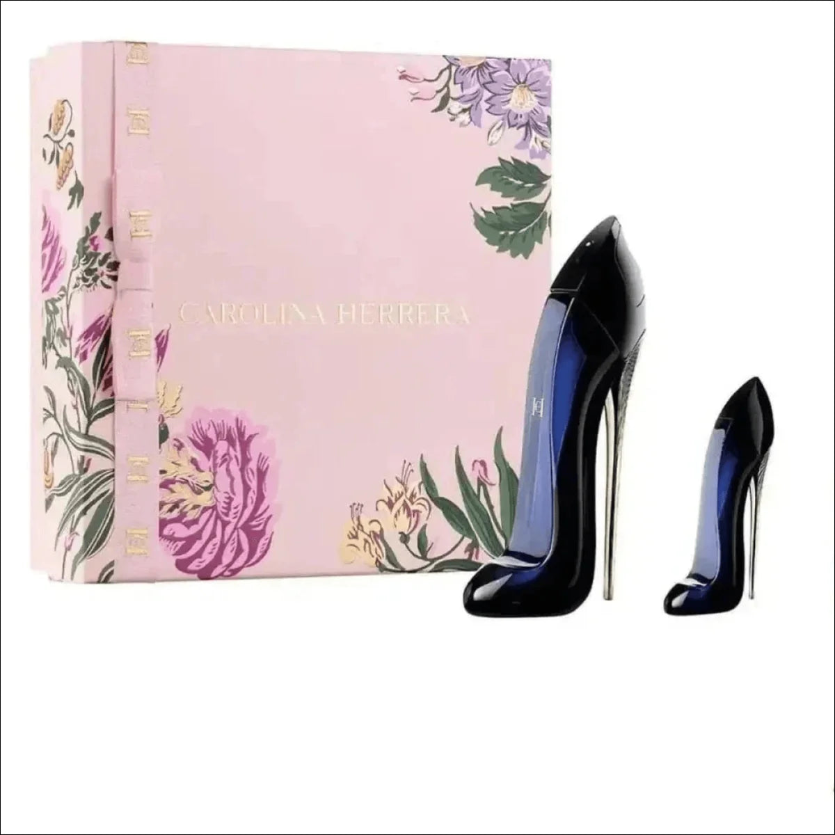 Conjunto de Perfumes Carolina Herrera Good Girl EDP 80ml, 7ml e Mini - Jm Grife - Carolina Herrera,Fragrância Luxuosa,Good Girl,optimized,Perfume Feminino - Jm Grife - Conjunto de Perfumes Carolina Herrera Good Girl EDP 80ml, 7ml e Mini