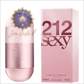 Eau de Parfum 212 Sexy Carolina Herrera - Floral Amadeirada Feminina com Longa Duração - Jm Grife