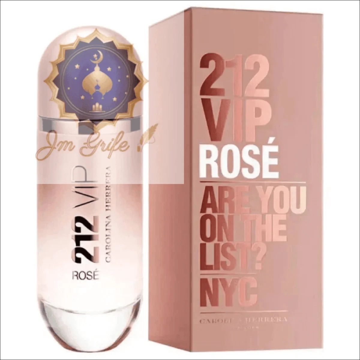 Eau De Parfum 212 VIP Rosé - Fragrância Exclusiva e Sofisticada para Mulheres - Jm Grife - carolina,herrera,optimized,para,parfum,perfume - Jm Grife - Eau De Parfum 212 VIP Rosé - Fragrância Exclusiva e Sofisticada para Mulheres