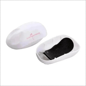 Esfoliante Para os Pés com Reservatório e Lixas Para Absorvição e Limpeza - Jm Grife - beleza,cuidados com os pés,esfoliante para pés,higiene pessoal,improvements - Jm Grife - Esfoliante Para os Pés com Reservatório e Lixas Para Absorvição e Limpeza