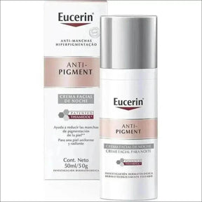 Eucerin Anti-pigment Creme Clareador Facial Noite 50ml Tipo de pele Todos os tipos de pele - Jm Grife - clareador,creme,eucerin,issues,pele,pigment - Jm Grife - Eucerin Anti-pigment Creme Clareador Facial Noite 50ml Tipo de pele Todos os tipos de pele