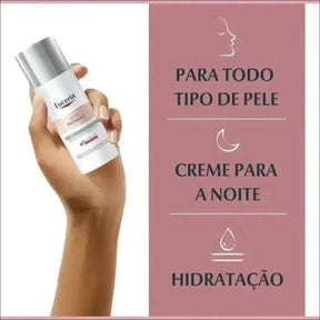 Eucerin Anti-pigment Creme Clareador Facial Noite 50ml Tipo de pele Todos os tipos de pele - Jm Grife - clareador,creme,eucerin,issues,pele,pigment - Jm Grife - Eucerin Anti-pigment Creme Clareador Facial Noite 50ml Tipo de pele Todos os tipos de pele