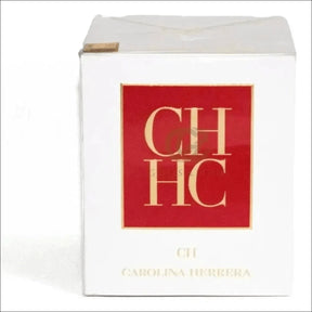 Frasco e Caixa do Perfume Carolina Herrera em Vermelho e Dourado - Jm Grife