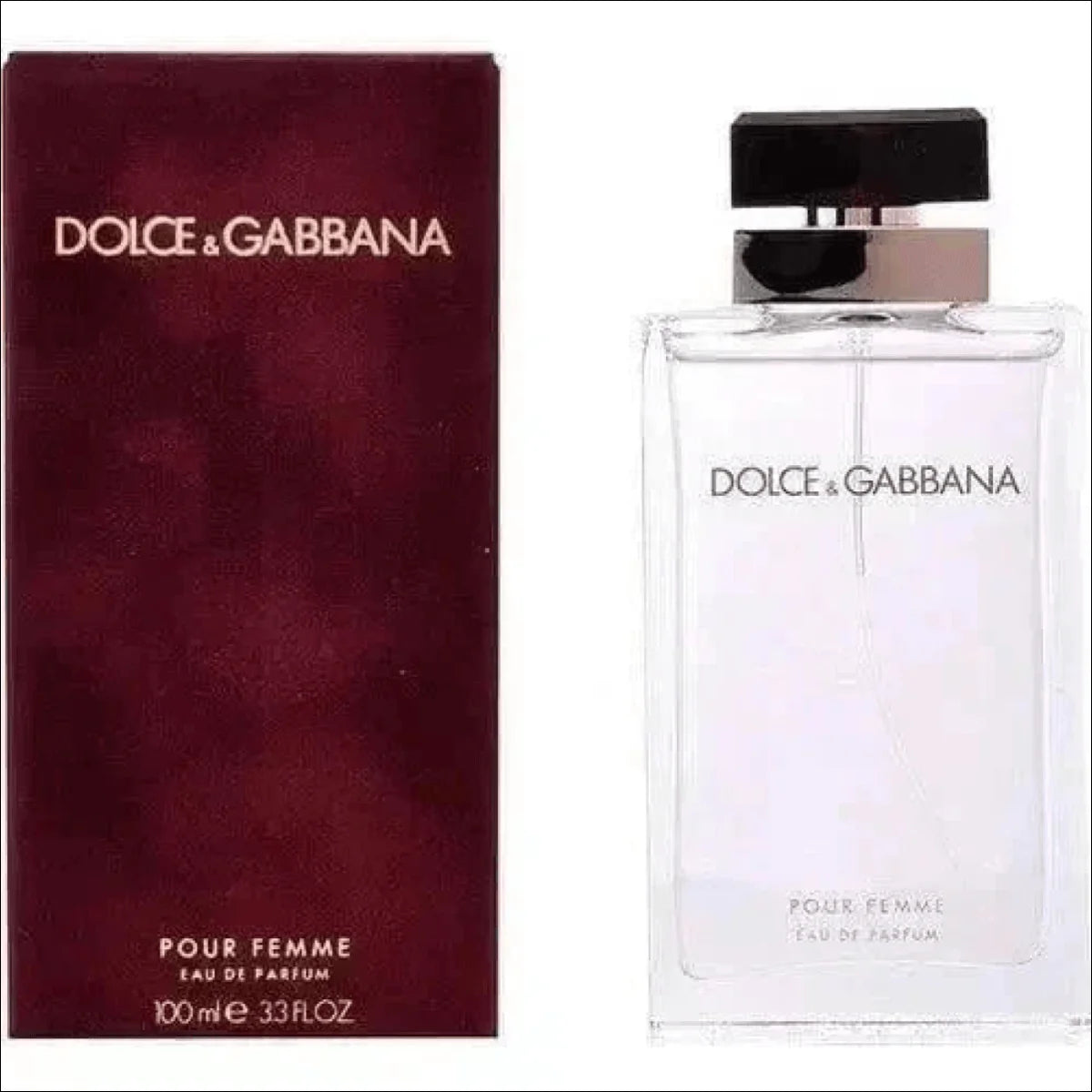 Frasco e Caixa do Perfume Dolce Gabbana Pour Femme 100ml - Jm Grife