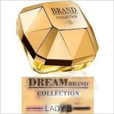Frasco Dourado de Perfume com Inspiração Lady Million - Jm Grife