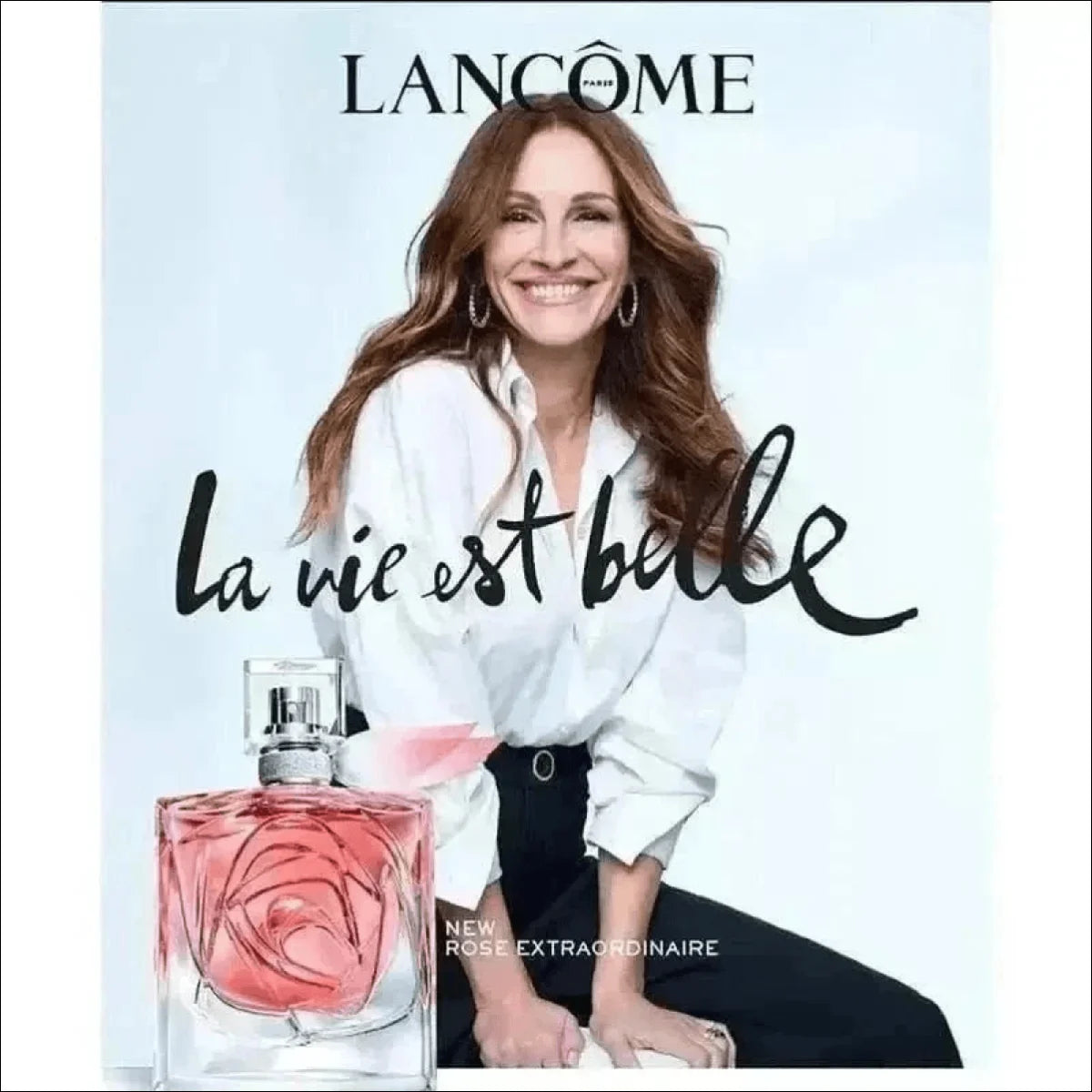 Frasco de Perfume Rosa Extraordinária Lancôme La Vie Est Belle - Jm Grife